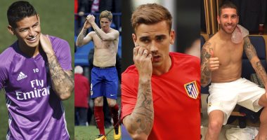 ديربى مدريد.. "الوشم" بطل موقعة الريال وأتلتيكو فى قمة الليجا