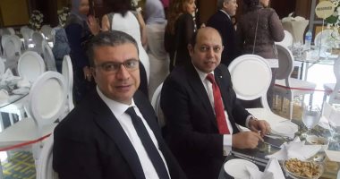 أبو رجيلة وسليمان وتيجانا فى مقدمة الحضور بفرح باسم مرسى