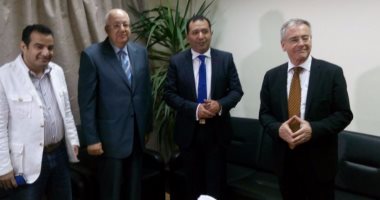 بالصور.. السفير الألمانى ومحافظ الأقصر يتفقدان معهد إيجوث للسياحة والفنادق