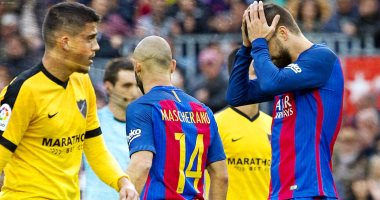 بالفيديو.. برشلونة بدون ميسى وسواريز يسقط فى فخ التعادل أمام مالاجا