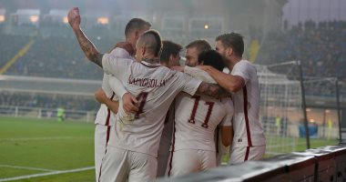 بالفيديو.. محمد صلاح يصنع هدفاً فى تقدم روما على أتالانتا بالشوط الأول