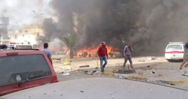 13 داعشيا يفجرون أنفسهم فى صفوف الجيش الليبى عقب محاصرتهم بإجدابيا