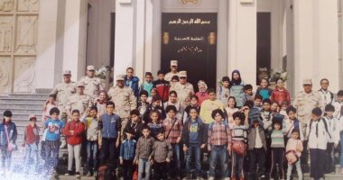 بالصور.. "شباب ونشء" فى ضيافة الكلية الحربية مصنع الرجال