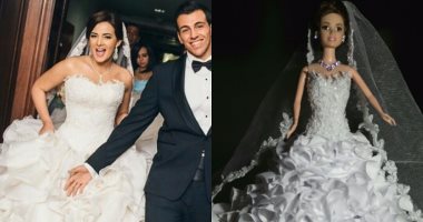 "مصطفى" ساحر تحويل المشاهير  والفتيات لعرائس "باربى".. طالب الصيدلة يصغرهن بفساتيهن.. المصممة اللبنانية إيمان صعب أشادت بأعماله.. ودنيا سمير غانم أشهر من صمم لها.. وحلمه صناعة خط موضة باسمه