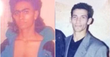 سعد الصغير يتضامن مع تامر حسنى وينشر صورة له فى بداية مشواره الفنى
