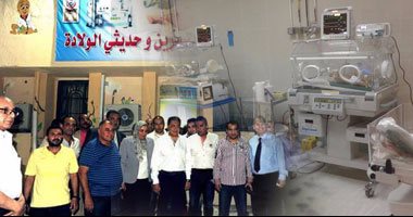بالصور.. وحدة الأطفال حديثى الولادة والمبتسرين أكبر صرح طبى بالأقصر.. استقبلت 263 طفل برسوم 28 جنيهاً فقط..وكيل الصحة يدعم المبادرة ويوفر طاقم تمريض جديد.. والقائم على المشروع: نحتاج بعض الأجهزة