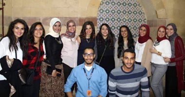 بالصور.. طلاب REACT بألسن "عين شمس" يحتفلون بنشاطهم فى القاهرة الفاطمية