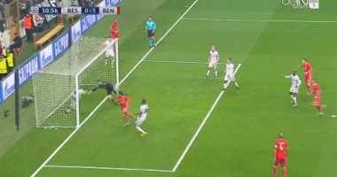 دورى الأبطال.. شاهد أغرب الأهداف فى مباراة بنفيكا وبشكتاش