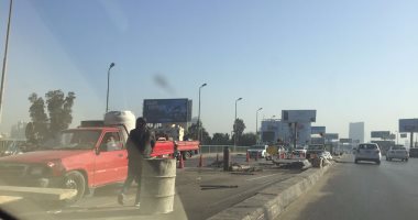 المرور: إغلاق جزئى لكوبرى أكتوبر فى اتجاه الجيزة يومين لإصلاح فواصل معدنية