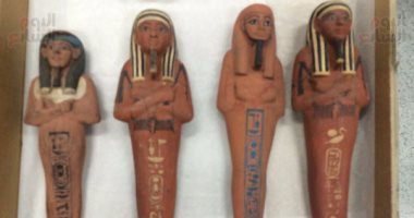 المتحف الكبير يعرض 401 تمثال يحملون وجه توت عنخ آمون