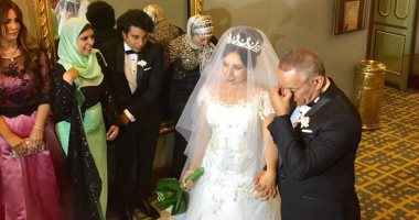 بالصور.. الإعلامى أحمد موسى يحتفل بزفاف ابنته
