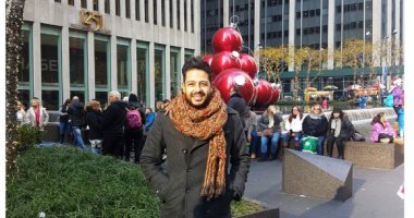 شاهد.. "محمد حماقى فى نيويورك" أحدث صوره على "تويتر"