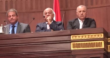 بالصور.. اجتماع وزير الشباب والجبلاية مع مجلس النواب لمناقشة قانون الرياضة