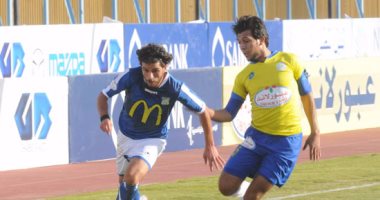 باتريك أدو يتقدم للنصر بهدف أمام طنطا 