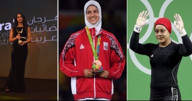 محمد صلاح يهنئ سارة سمير بذهبية العالم للأثقال: مبروك لبطلتنا