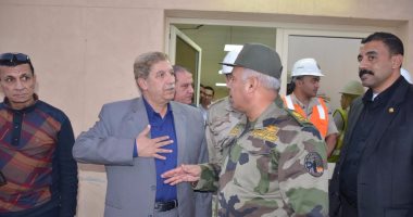 بالصور.. محافظ الإسماعيلية ورئيس الهيئة الهندسية يتفقدان أنفاق قناة السويس