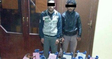 ضبط تشكيل عصابى لسرقة تليفزيون و12 أنبوبة بوتاجاز فى بنى عبيد بالدقهلية