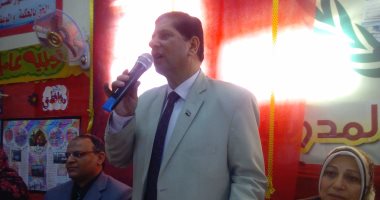 بالصور.. افتتاح المعرض العام للطفولة والمجلة الإلكترونية بتعليم كفر الشيخ