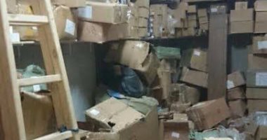بالصور.. ضبط صاحب معرض قطع غيار سيارت يزور الماركات العالمية بطنطا