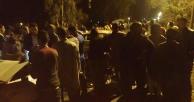 بالصور.. إصابة 3 فى حادث تصادم بكفر الشيخ