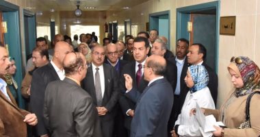 افتتاح مستشفى أسيوط الجديده الجامعى بتكلفة 40 مليون جنيه