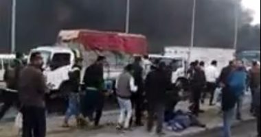 قارئة تشارك "صحافة المواطن" بفيديو حادث مسطرد المأساوى