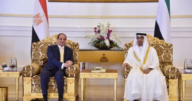 مغردون إماراتيون يرحبون عبر "تويتر" بزيارة الرئيس السيسى لـ"أبو ظبى" غدا