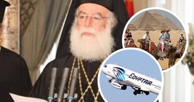 بشارة بطريرك الروم الأرثوذوكس: السياح الروس عائدون قريبا.. البابا ثيودروس الثانى: موسكو مستعدة لاستئناف الرحلات الجوية لمصر.. ووزير النقل يؤكد موافقة القاهرة على اتفاقية أمن الطيران