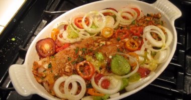 طريقة عمل طاجن السمك