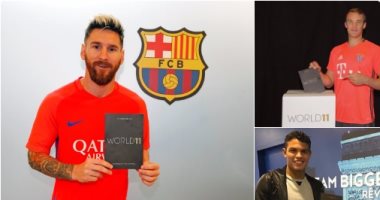 الفيفا يعلن 55 لاعبًا مرشحًا للتشكيل المثالى فى 2016