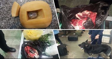 "مزاج ومَلو بطن" بالصور.. "جبنة بالمخدرات وكرنب محشى حشيش" أشهر ضبطيات أمن الموانئ.. المهربون يلجؤون لحيل مبتكرة لتمرير الممنوعات.. و"الداخلية" تطور قدراتها الأمنية وتحبط محاولاتهم