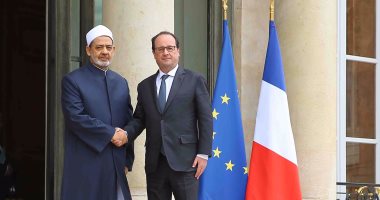الرئيس الفرنسي لشيخ الأزهر: نتطلع للتعاون معكم لحماية التراث الثقافي 