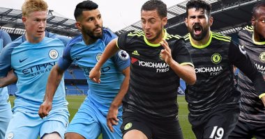 انطلاق قمة الدورى الإنجليزى بين مانشستر سيتى وتشيلسى