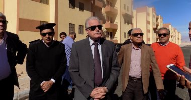 بالصور.. محافظ جنوب سيناء: جارى انشاء 60 منزل بدوى بـ8 مليون جنية