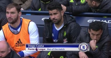 بالفيديو.. كوستا أفضل لاعب فى مباراة مانشستر سيتى وتشيلسي