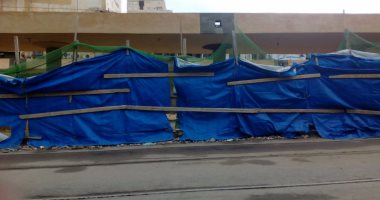 بالصور.. قارئ يشكو من عدم استكمال تطوير ترام "محطة الرمل" بالإسكندرية