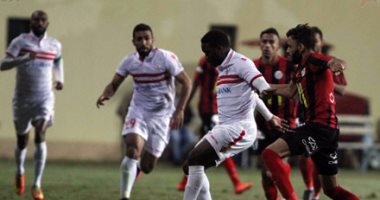 بالفيديو.. الزمالك يتقدم على الداخلية بـ"هدف" روقة من ركلة جزاء