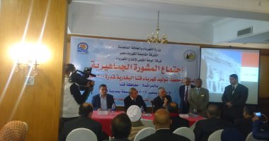 "الوجه القبلى لإنتاج الكهرباء": إنشاء محطة توليد بقنا ب1.5مليار دولار