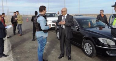 بالصور .. مدير أمن مطروح يتفقد أكمنة مداخل المدينة وإدارة قوات الأمن