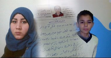 بالصور.. طفل بالمنوفية ولد بدون فتحة شرج ويعانى منذ 12 عاما وحتى الآن.. أجرى 6 عمليات جراحية فشلت كلها.. وأسرته تطالب وزير الصحة بعلاجه فى الخارج على نفقة الدولة
