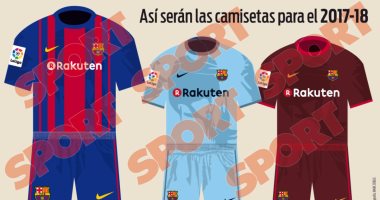 برشلونة يكشف النقاب عن القميص الجديد لموسم (2017-2018) برعاية اليابان