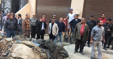 حى المنتزه بالإسكندرية يشن حملة ضد النباشين