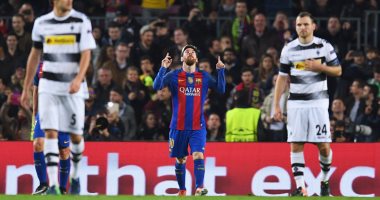 دورى الأبطال.. برشلونة يتفوق على مونشنجلادباخ 0/1 فى الشوط الأول