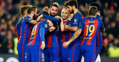 دورى الأبطال.. برشلونة يؤكد تأهله لثمن النهائى برباعية فى مونشنجلادباخ