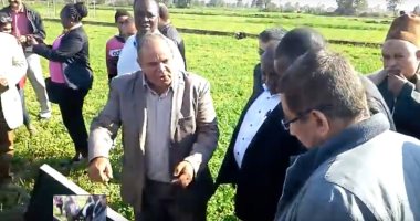 جولة لوزراء مياه دول حوض النيل فى محطة "الزنكلون" البحثية بالشرقية