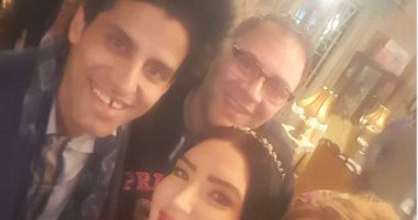 عبير صبرى تنشر صورة من كواليس مسلسل "كابتن أنوش"