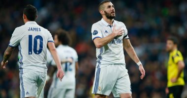 دورى الأبطال.. ريال مدريد يتفوق على دورتموند 1/0 بالشوط الأول