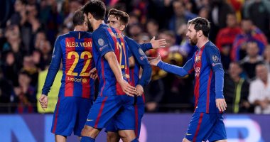 برشلونة يدك شباك إسبانيول بثنائية فى دقيقتين بديربى كتالونيا 