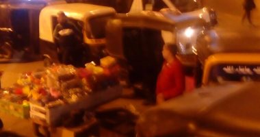 قارئ يشكو من الباعة الجائلين والتكاتك فى حدائق القبة