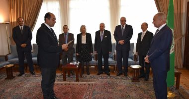 السفير حسام زكى يؤدى القسم أميناً مساعداً للجامعة العربية